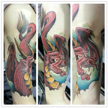 Tattoos - Red Dragon - 70349